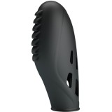 Gilo Silikon-Fingervibrator Schwarz von Pretty Love | Fesselliebe.de