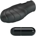 Lich Silikon-Fingervibrator Schwarz von Pretty Love