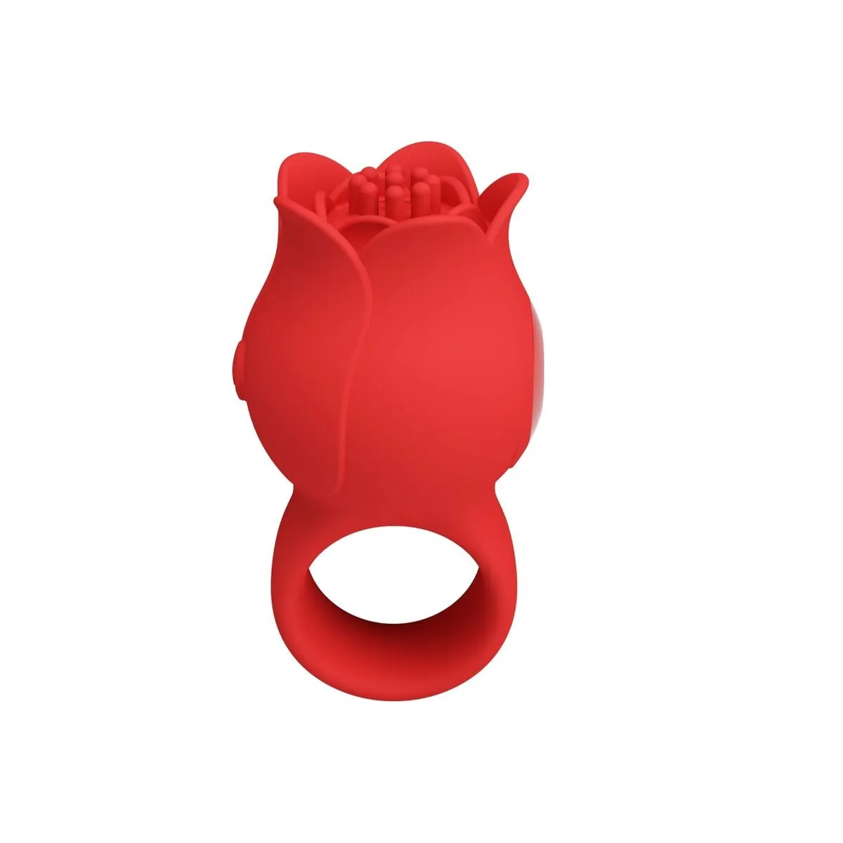 Jae Rose Förmiger Fingervibrator 10 Vibrationen Rot von Pretty Love | Fesselliebe.de