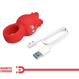Jae Rose Förmiger Fingervibrator 10 Vibrationen Rot von Pretty Love | Fesselliebe.de