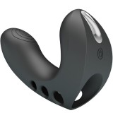 Camelia Fingervibrator 7 Vibrationen Schwarz von Pretty Love | Fesselliebe.de