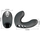 Camelia Fingervibrator 7 Vibrationen Schwarz von Pretty Love | Fesselliebe.de