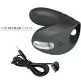 Camelia Fingervibrator 7 Vibrationen Schwarz von Pretty Love | Fesselliebe.de