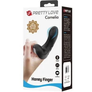 Camelia Fingervibrator 7 Vibrationen Schwarz von Pretty Love