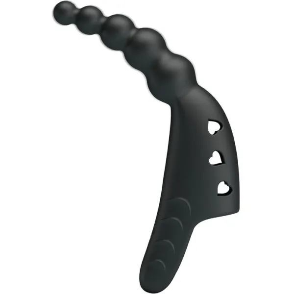 Jordin Fingervibrator 10 Vibrationen Schwarz von Pretty Love | Fesselliebe.de