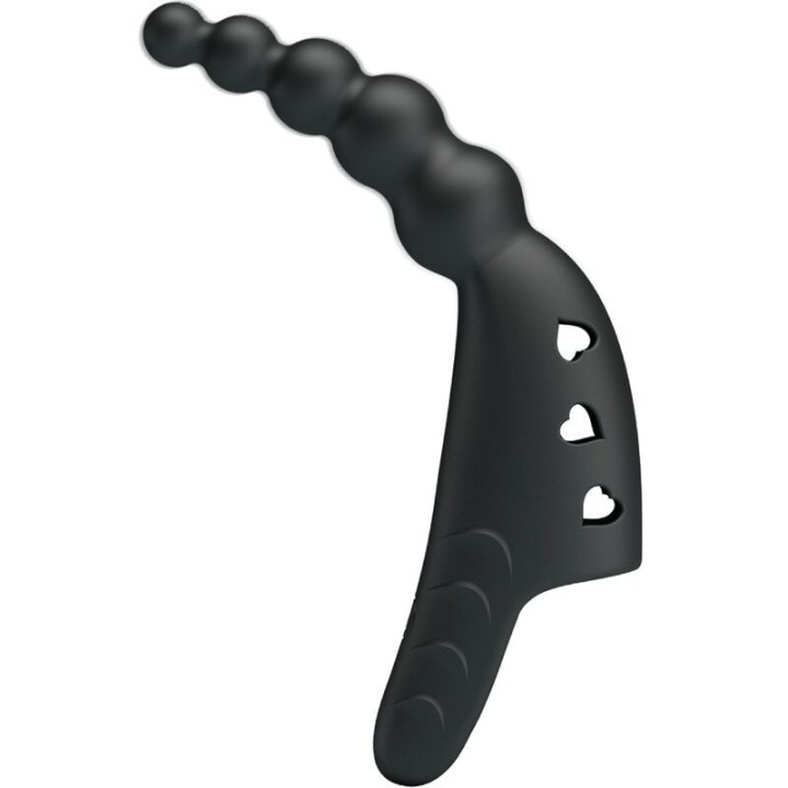 Jordin Fingervibrator 10 Vibrationen Schwarz von Pretty Love | Fesselliebe.de