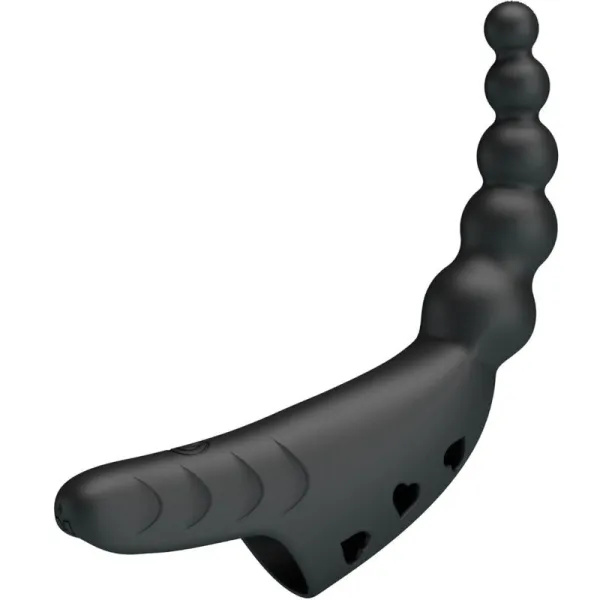 Jordin Fingervibrator 10 Vibrationen Schwarz von Pretty Love | Fesselliebe.de