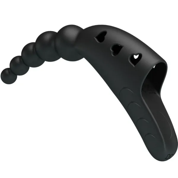 Jordin Fingervibrator 10 Vibrationen Schwarz von Pretty Love | Fesselliebe.de