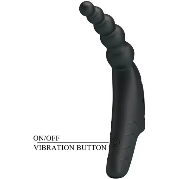 Jordin Fingervibrator 10 Vibrationen Schwarz von Pretty Love | Fesselliebe.de