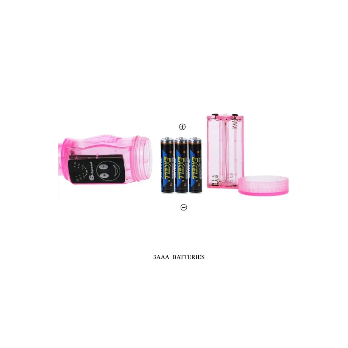 Distortion Dreifach Rosa Stimulator von Baile Stimulating | Fesselliebe.de