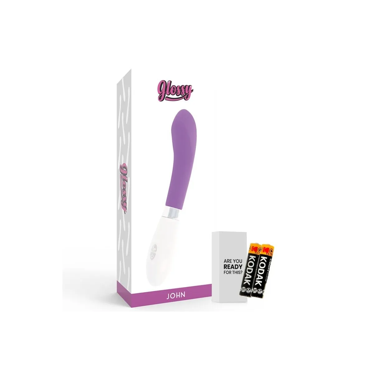 John Vibrator Lila von Glossy | Fesselliebe.de