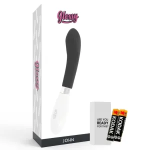 John Vibrator Schwarz von Glossy