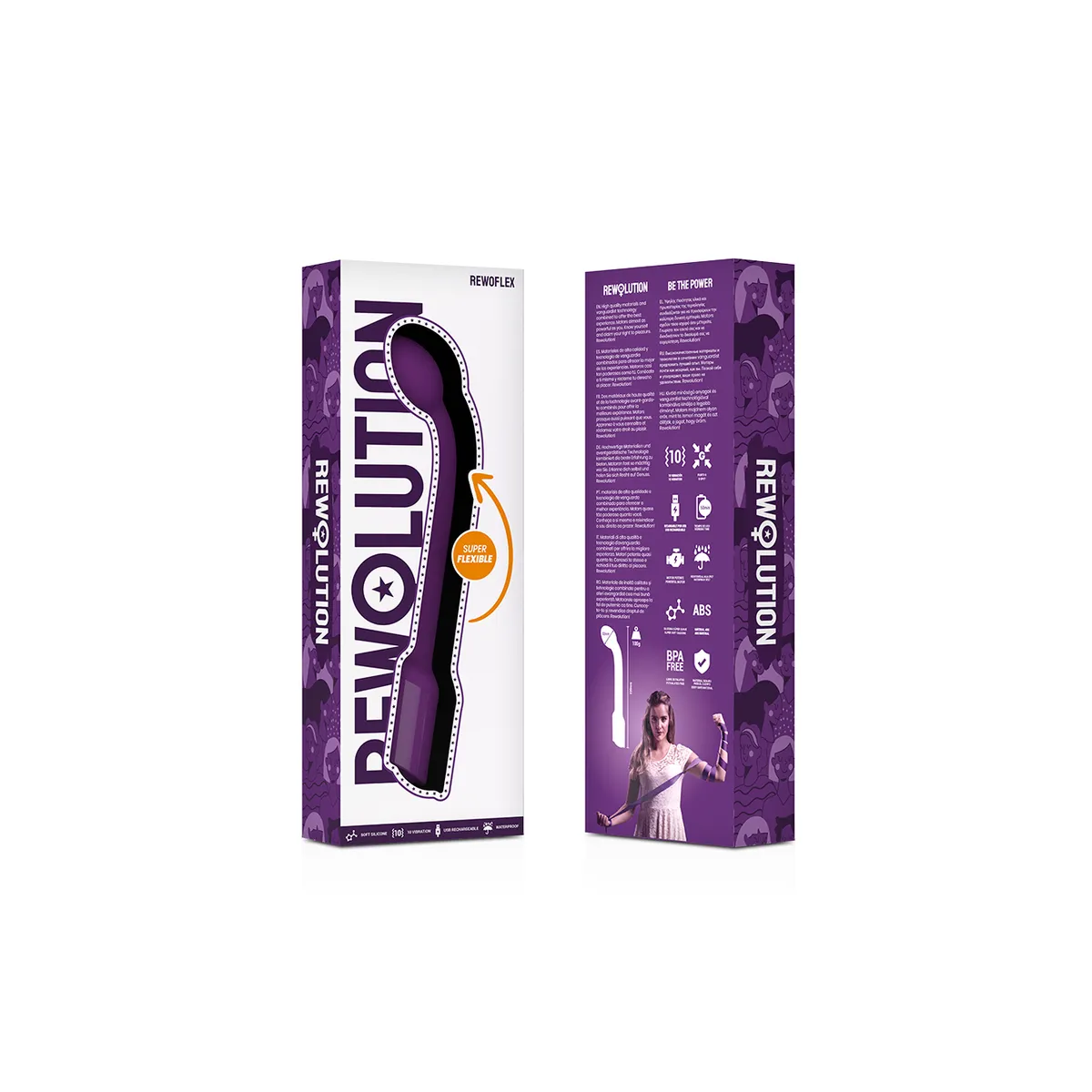 Rewoflex Flexibler G-Punkt-Stimulator-Vibrator von Rewolution | Fesselliebe.de