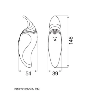 Hero Pulse Wave Massager Red von Zalo