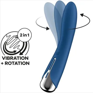 Spinning Vibe 1 G-Spot Blauer Rotator Vibrator von Satisfyer Vibrator