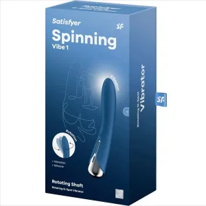 Spinning Vibe 1 G-Spot Blauer Rotator Vibrator von Satisfyer Vibrator