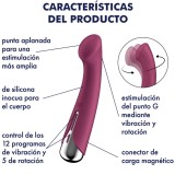 Spinning G-Sport 1 Rotator Vibrator Rot von Satisfyer Vibrator | Fesselliebe.de