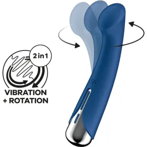 Spinning G-Sport 1 Rotator Vibrator Blau von Satisfyer Vibrator