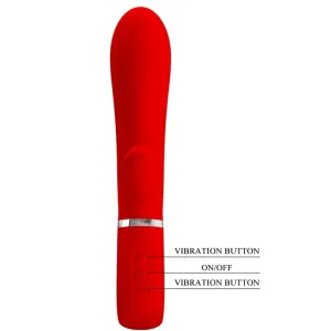 Thomas Multifunktions-G-Spot-Vibrator Rot von Pretty Love Flirtation