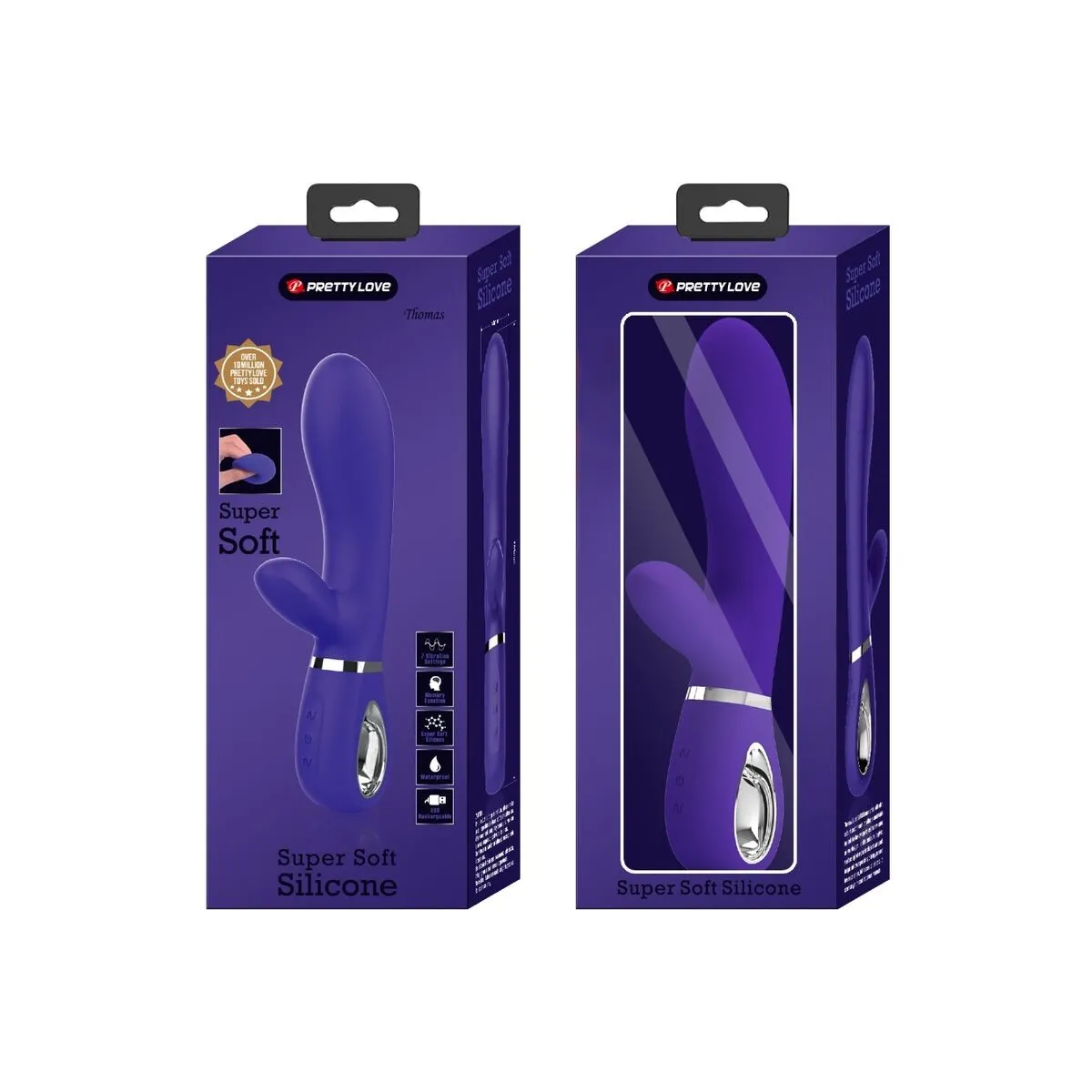 Thomas Multifunktions-G-Spot-Vibrator Lila von Pretty Love Flirtation | Fesselliebe.de