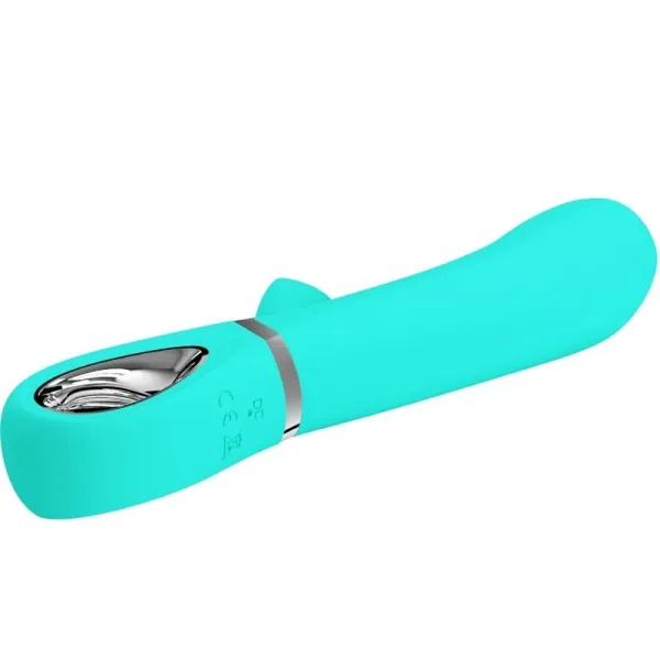 Thomas Multifunktions-G-Spot-Vibrator Aqua Green von Pretty Love Flirtation | Fesselliebe.de