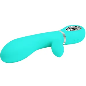 Thomas Multifunktions-G-Spot-Vibrator Aqua Green von Pretty Love Flirtation