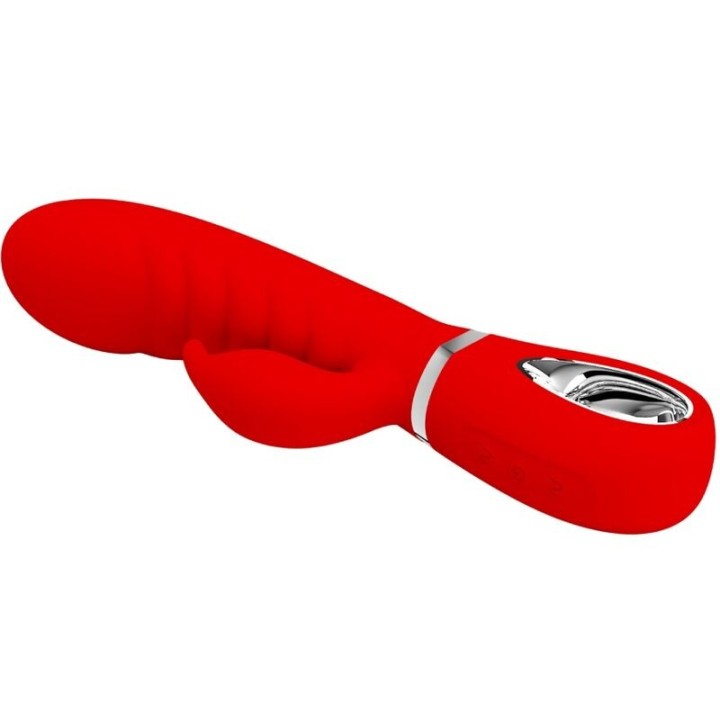 Prescott Multifunktions-G-Spot-Vibrator Rot von Pretty Love Flirtation | Fesselliebe.de
