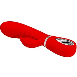 Prescott Multifunktions-G-Spot-Vibrator Rot von Pretty Love Flirtation