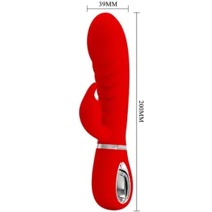 Prescott Multifunktions-G-Spot-Vibrator Rot von Pretty Love Flirtation