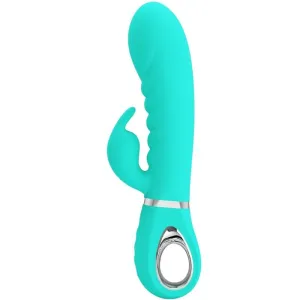Prescott Multifunktions-G-Spot-Vibrator Aqua Green von Pretty Love Flirtation | Fesselliebe.de