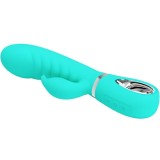 Prescott Multifunktions-G-Spot-Vibrator Aqua Green von Pretty Love Flirtation | Fesselliebe.de