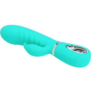 Prescott Multifunktions-G-Spot-Vibrator Aqua Green von Pretty Love Flirtation