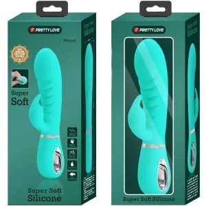 Prescott Multifunktions-G-Spot-Vibrator Aqua Green von Pretty Love Flirtation