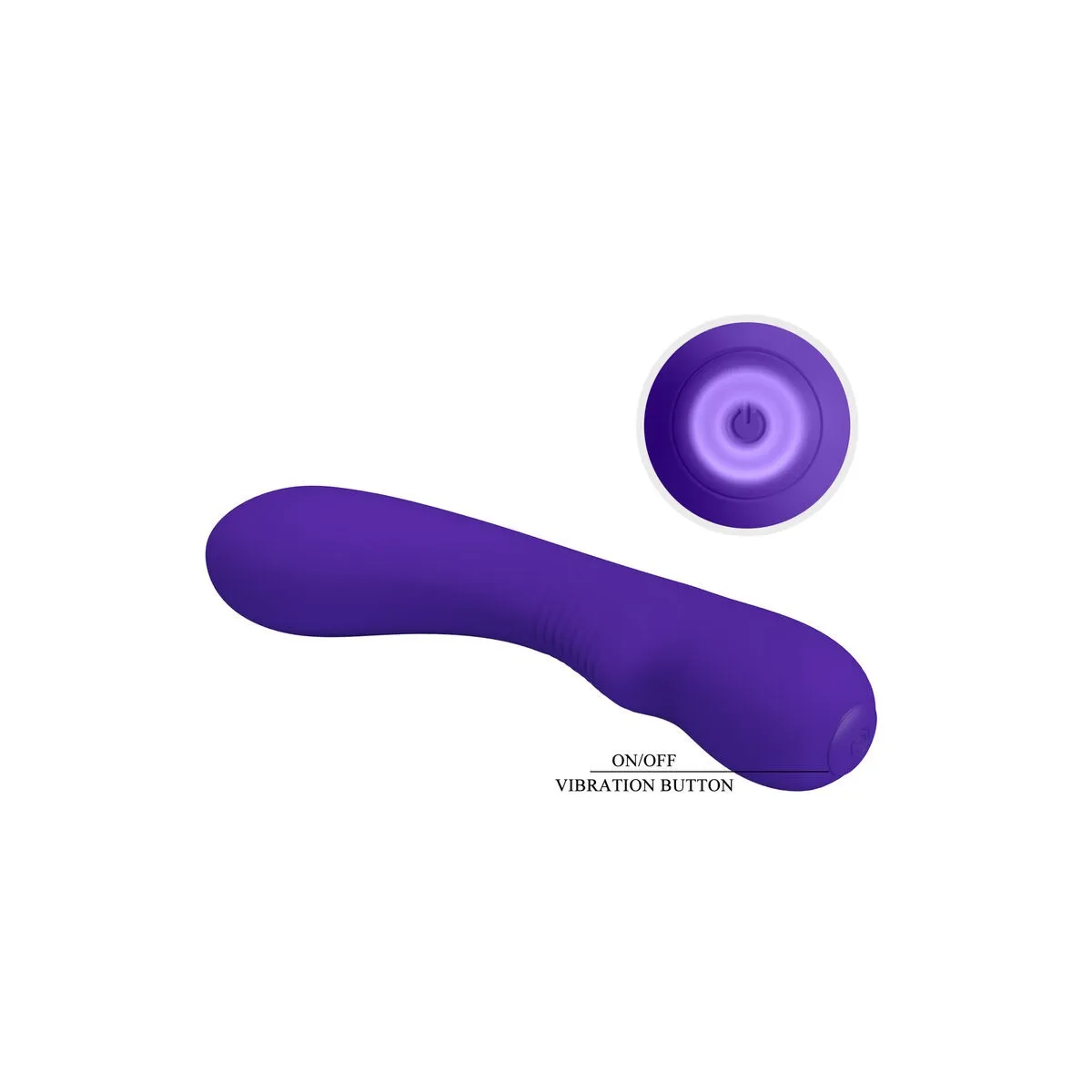 Prescott wiederaufladbarer Vibrator Lila von Pretty Love Smart | Fesselliebe.de