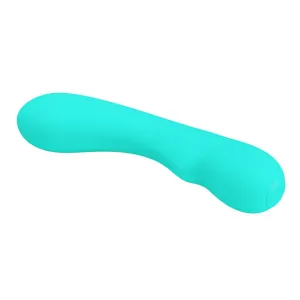 Prescott wiederaufladbarer Vibrator Aqua Green von Pretty Love Smart