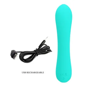 Prescott wiederaufladbarer Vibrator Aqua Green von Pretty Love Smart