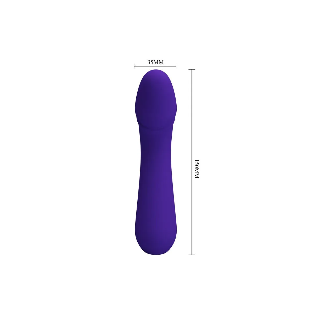 Cetus wiederaufladbarer Vibrator Lila von Pretty Love Smart | Fesselliebe.de