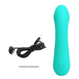 Cetus wiederaufladbarer Vibrator Aqua Green von Pretty Love Smart | Fesselliebe.de