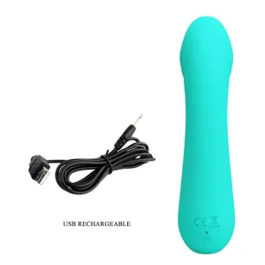 Cetus wiederaufladbarer Vibrator Aqua Green von Pretty Love Smart