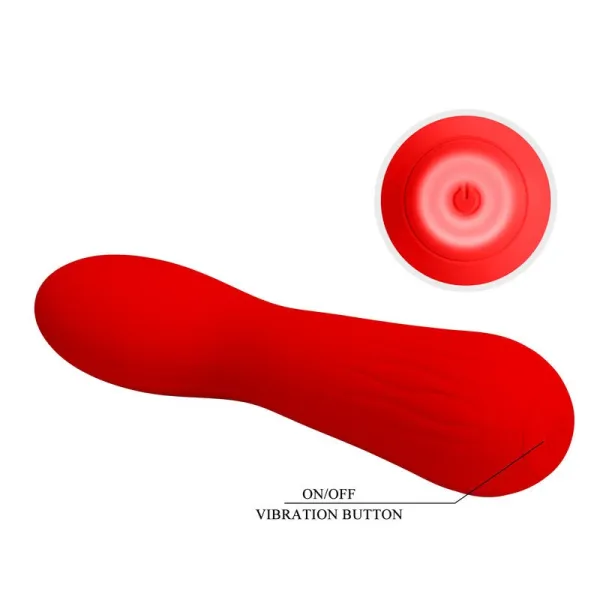 Faun wiederaufladbarer Vibrator Rot von Pretty Love Smart | Fesselliebe.de