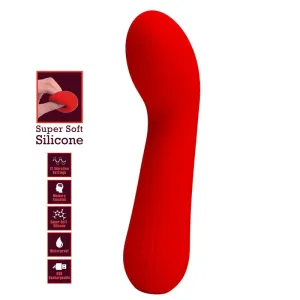 Faun wiederaufladbarer Vibrator Rot von Pretty Love Smart