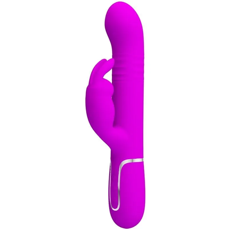 Coale Rabbit Vibrator Perlen Violet von Pretty Love Flirtation | Fesselliebe.de