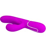 Perlita Multifunktions-3-In-1-G-Spot-Vibrator Violett von Pretty Love Flirtation | Fesselliebe.de