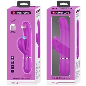 Perlita Multifunktions-3-In-1-G-Spot-Vibrator Violett von Pretty Love Flirtation