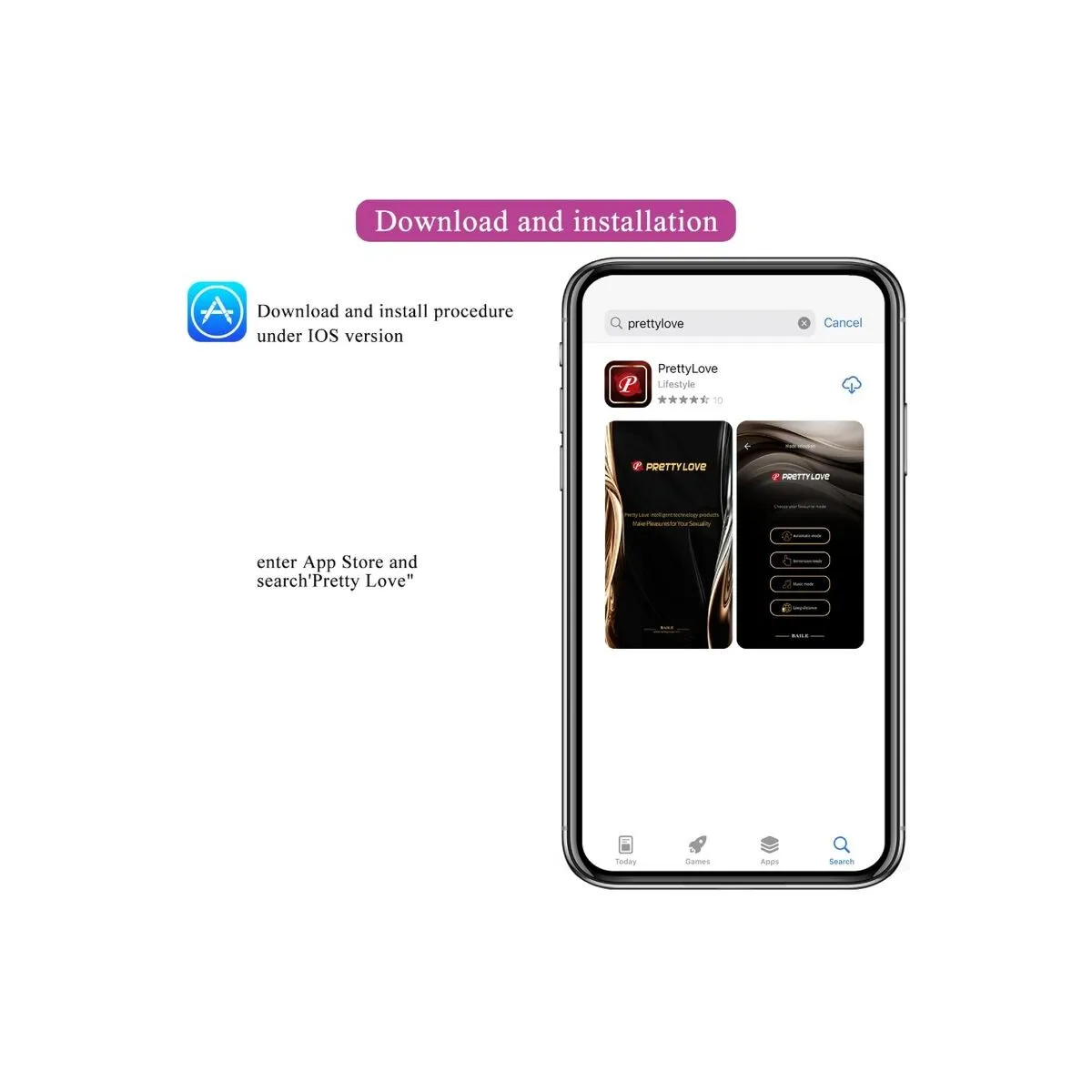 Ethan wiederaufladbarer Vibrator Lila von Pretty Love Smart | Fesselliebe.de