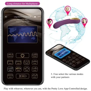 Ethan wiederaufladbarer Vibrator Lila von Pretty Love Smart