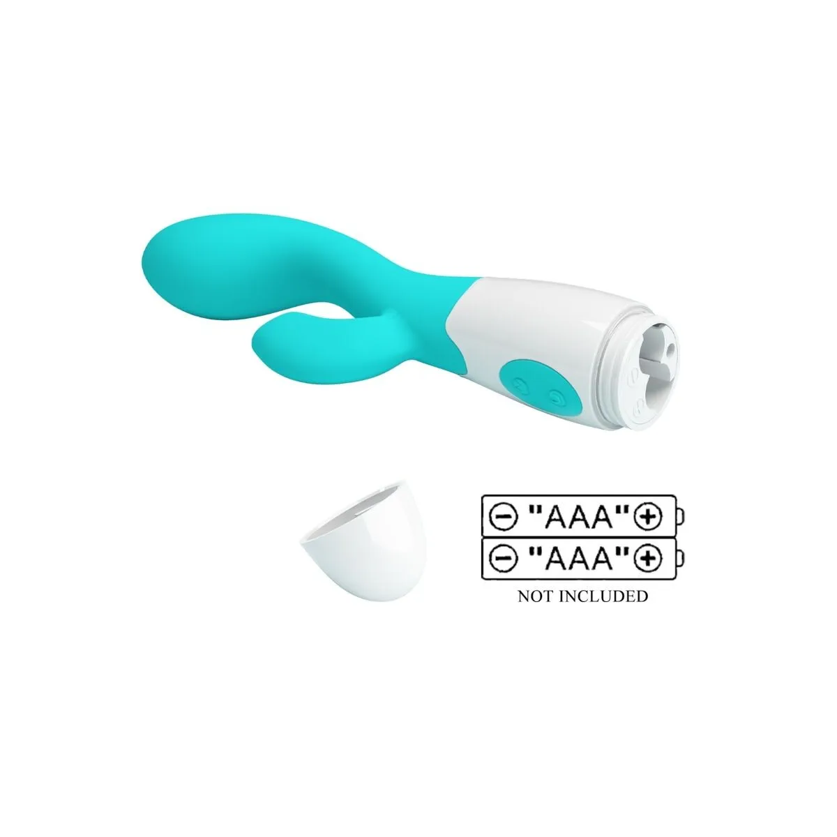 Helliger G-Spot-Vibrator, Aquagrün von Pretty Love Flirtation | Fesselliebe.de