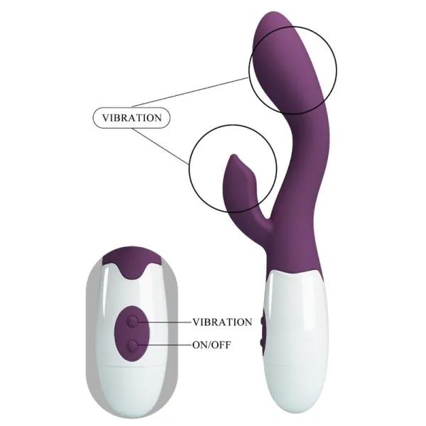 Helliger G-Spot-Vibrator Lila von Pretty Love Flirtation | Fesselliebe.de