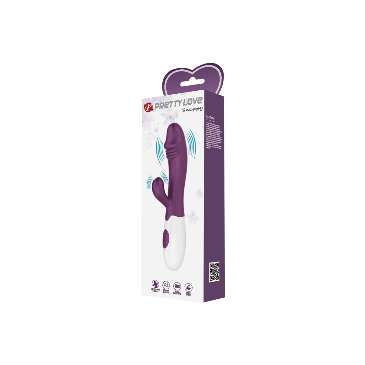 Snappy G-Spot Vibrator Lila von Pretty Love Flirtation | Fesselliebe.de