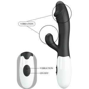 Snappy G-Spot Vibrator Schwarz von Pretty Love Flirtation